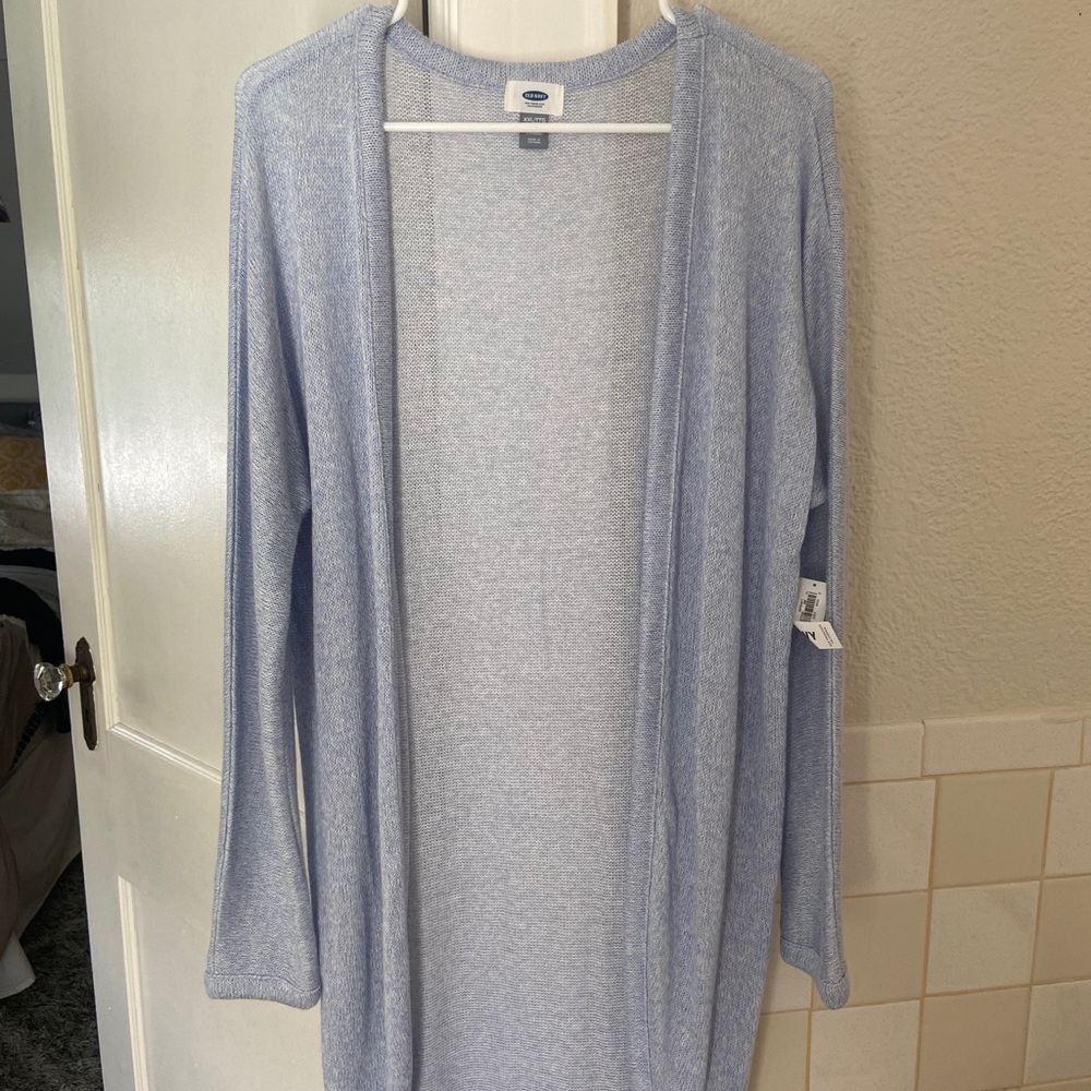 Blue Cardigan